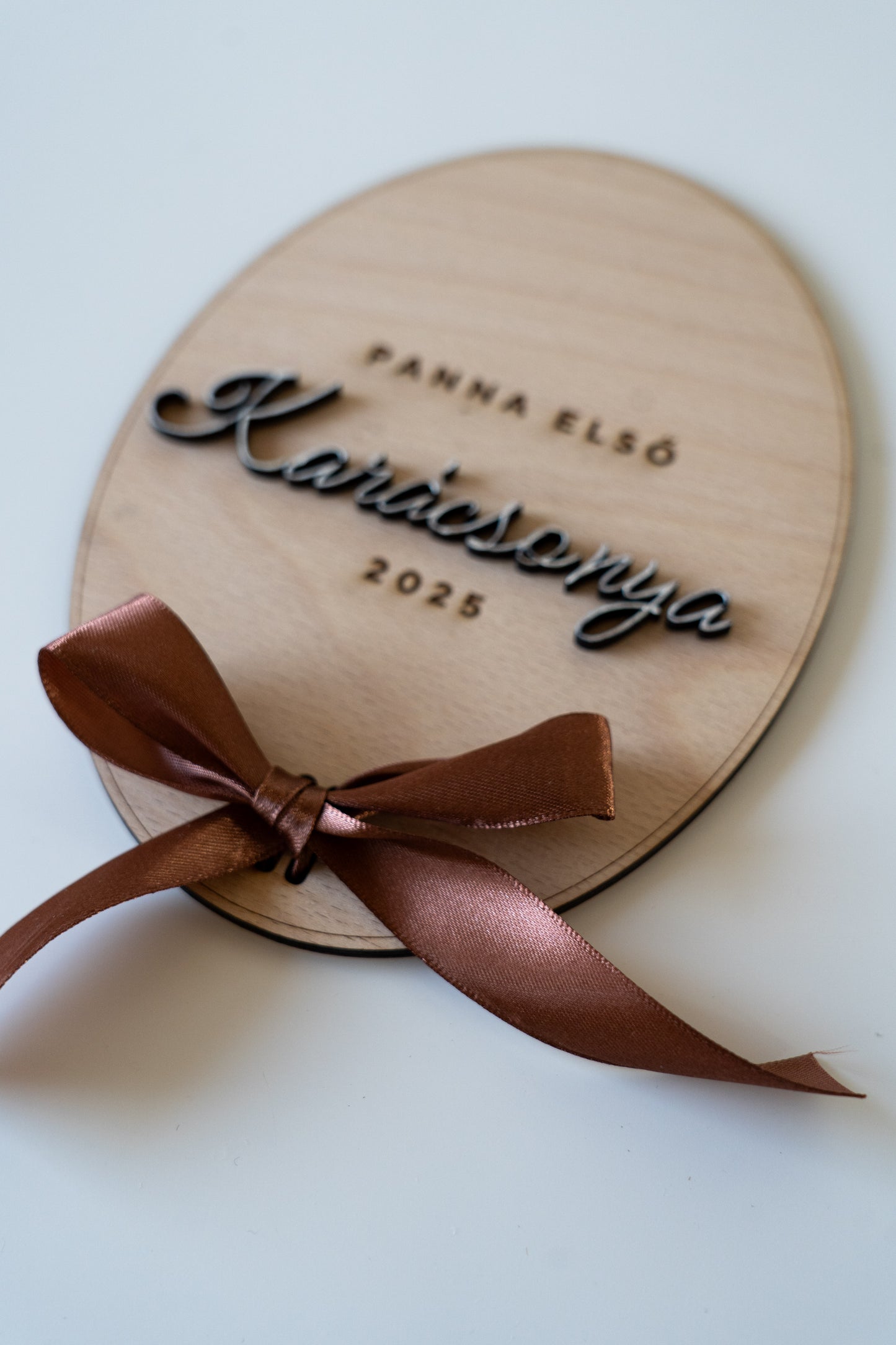 Első karácsony - személyre szabható dísztábla