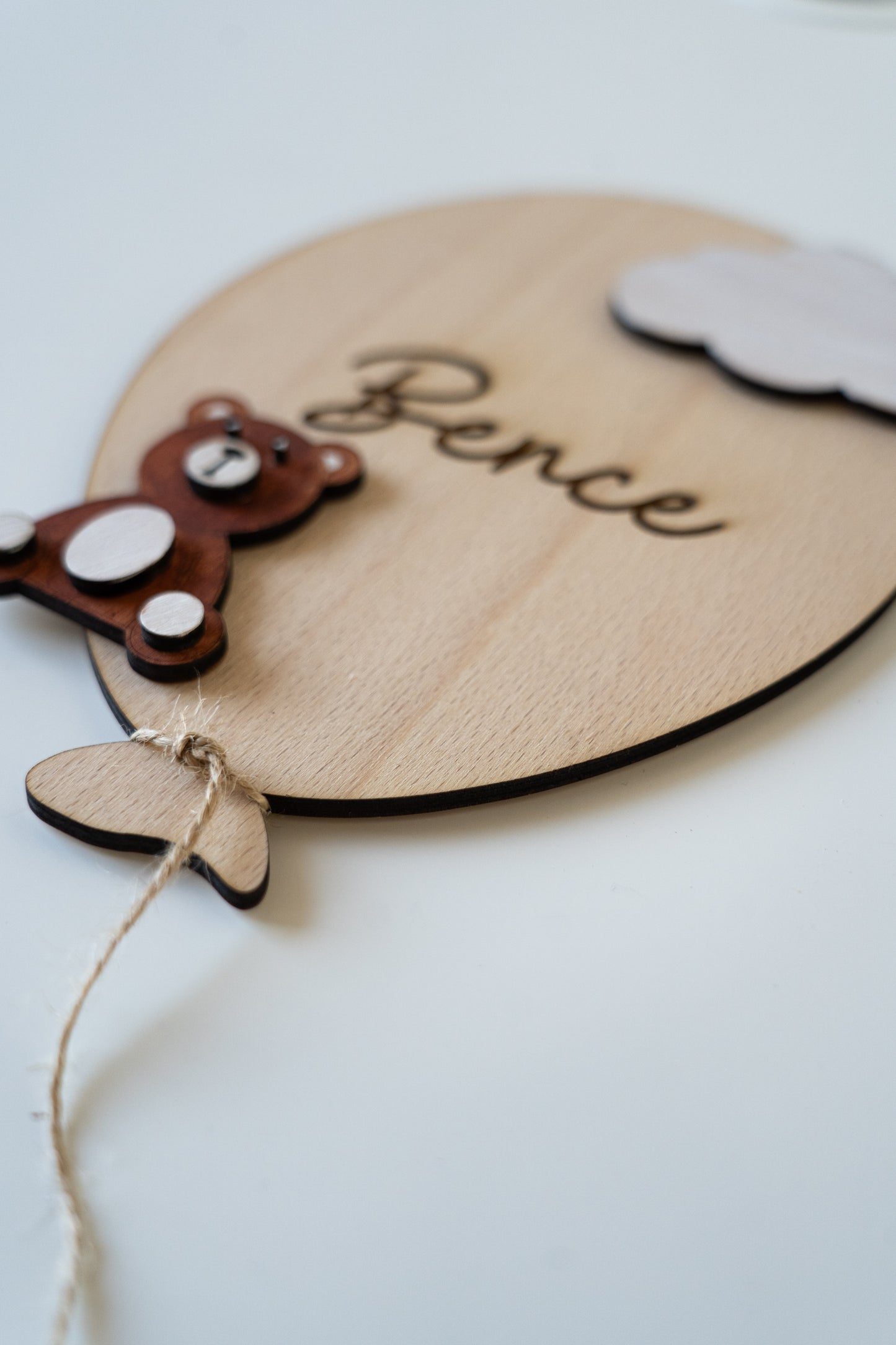 Személyre szabható baba névtábla