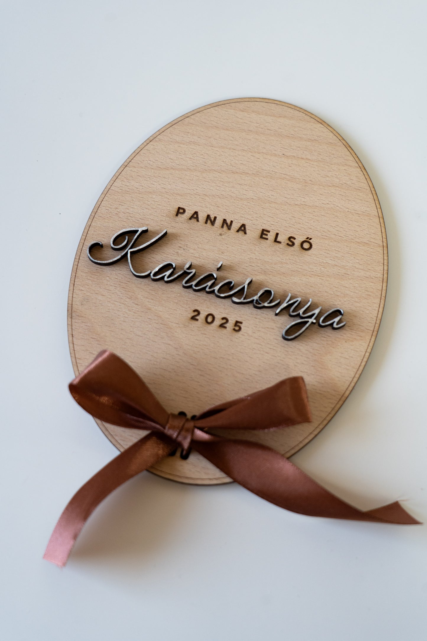 Első karácsony - személyre szabható dísztábla