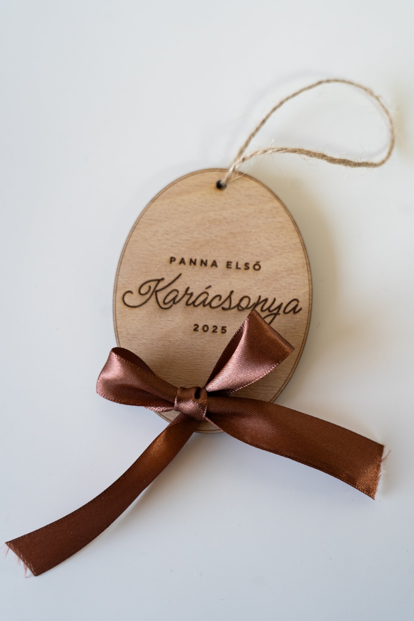 Első karácsony dísz - személyre szabható