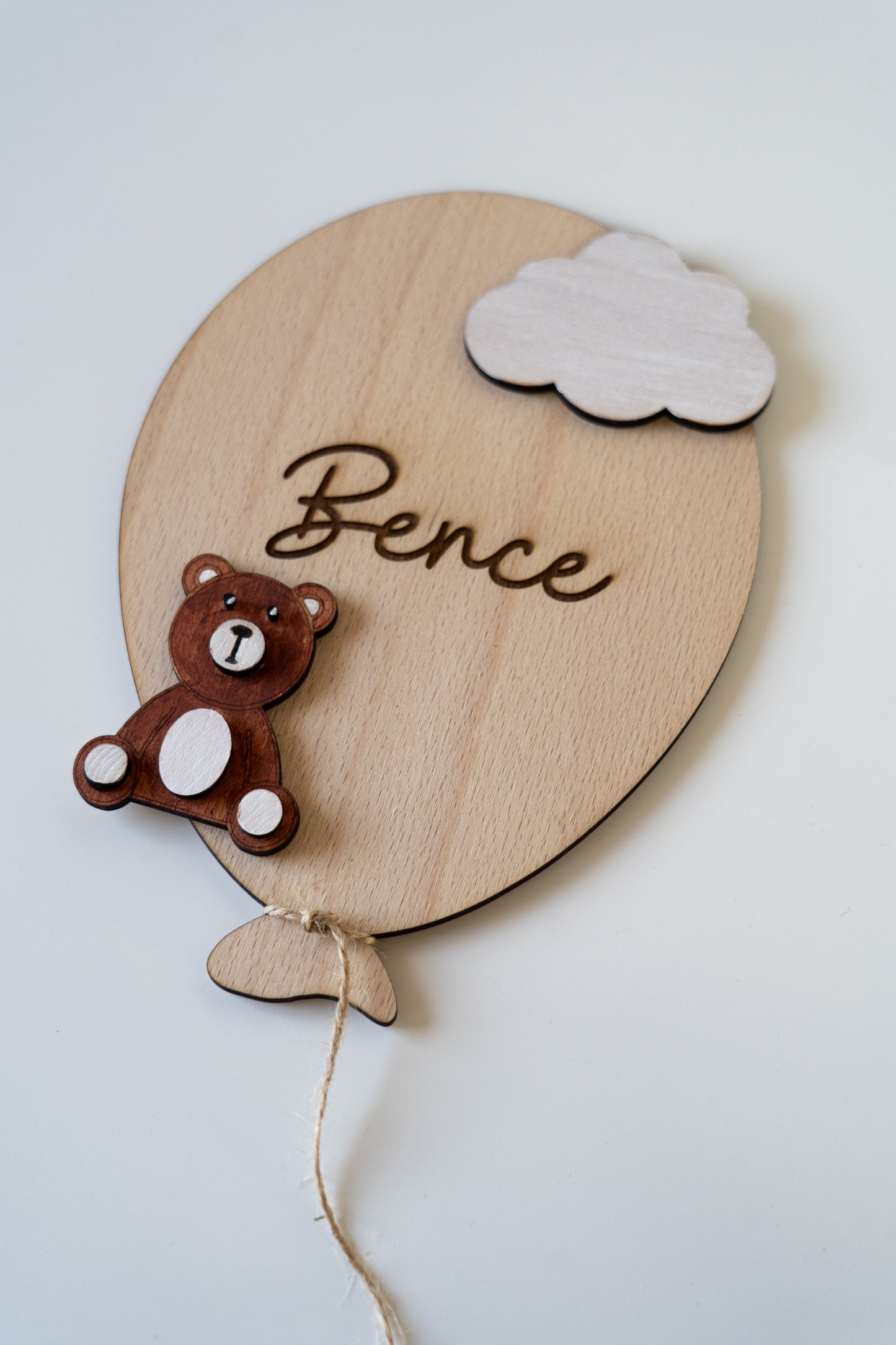 Személyre szabható baba névtábla