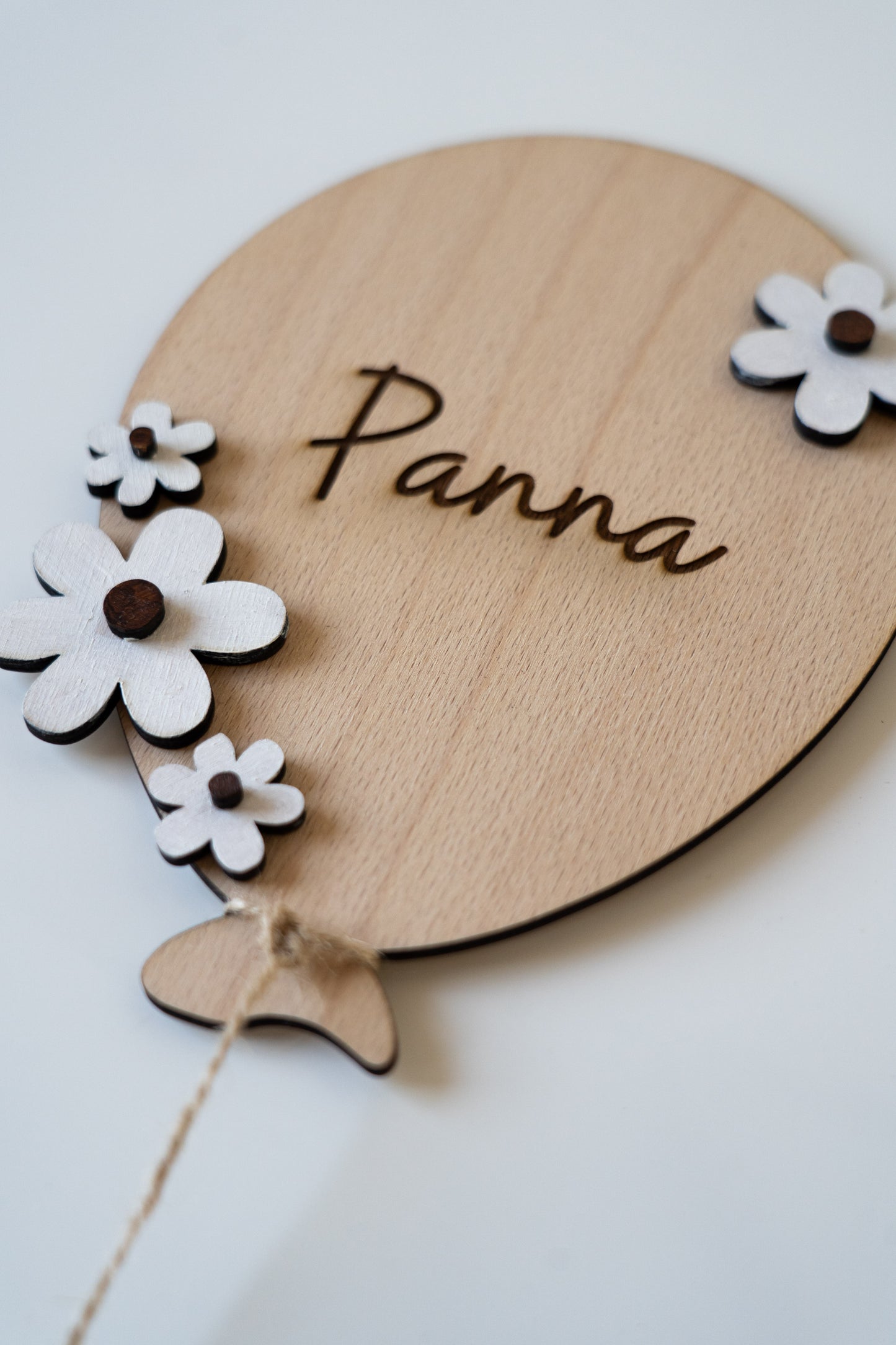 Személyre szabható baba névtábla